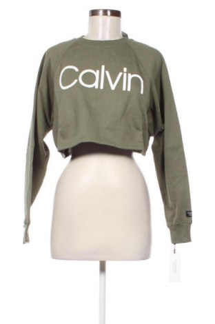 Γυναικεία μπλούζα Calvin Klein, Μέγεθος S, Χρώμα Πράσινο, Τιμή 79,80 €