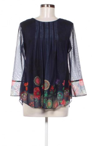 Дамска блуза Desigual, Размер S, Цвят Многоцветен, Цена 48,99 лв.
