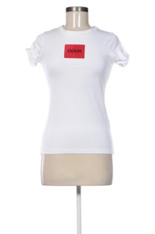 Bluzka damska Hugo Boss, Rozmiar XS, Kolor Biały, Cena 266,44 zł