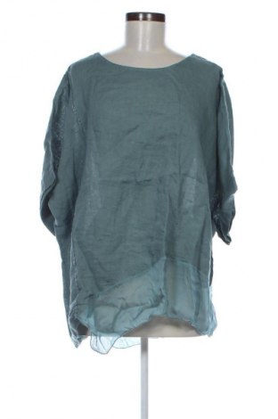 Γυναικεία μπλούζα Made In Italy, Μέγεθος 5XL, Χρώμα Πράσινο, Τιμή 19,99 €