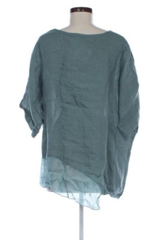 Γυναικεία μπλούζα Made In Italy, Μέγεθος 5XL, Χρώμα Πράσινο, Τιμή 19,99 €