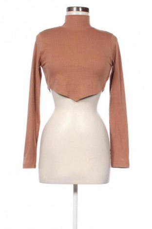 Γυναικεία μπλούζα Missguided, Μέγεθος M, Χρώμα Καφέ, Τιμή 9,99 €