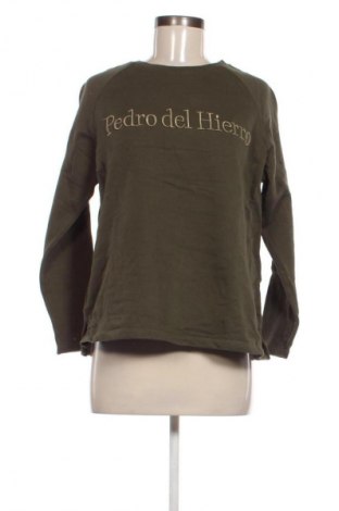 Дамска блуза Pedro Del Hierro, Размер M, Цвят Зелен, Цена 68,99 лв.
