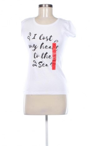 Damen Shirt Sinsay, Größe S, Farbe Weiß, Preis 12,99 €