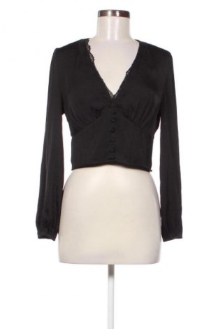 Damen Shirt Stradivarius, Größe L, Farbe Schwarz, Preis € 9,72