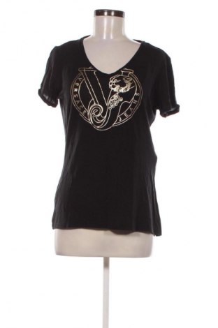 Bluzka damska Versace Jeans, Rozmiar L, Kolor Czarny, Cena 213,99 zł