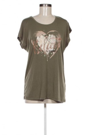 Damen Shirt Zabaione, Größe XL, Farbe Grün, Preis 11,99 €