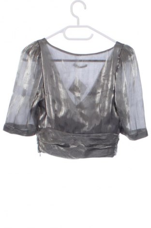 Γυναικεία μπλούζα Zara, Μέγεθος XS, Χρώμα Γκρί, Τιμή 12,28 €