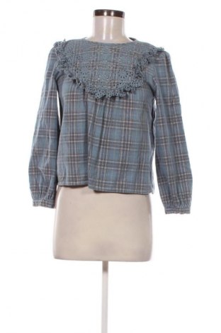 Дамска блуза Zara, Размер XS, Цвят Многоцветен, Цена 27,99 лв.