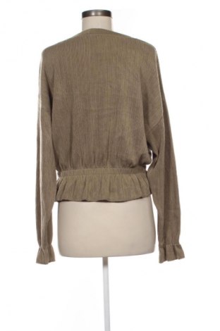 Дамска блуза Zara, Размер M, Цвят Зелен, Цена 27,99 лв.