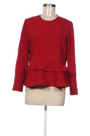 Дамска блуза Zara, Размер L, Цвят Червен, Цена 27,99 лв.