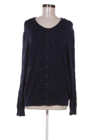 Damen Strickjacke Essentials by Tchibo, Größe XXL, Farbe Blau, Preis 12,99 €