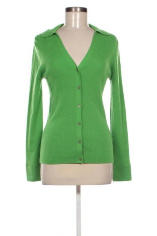 Дамска жилетка Massimo Dutti, Размер M, Цвят Зелен, Цена 117,99 лв.