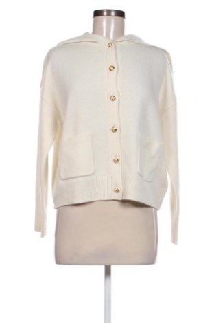 Damski kardigan Massimo Dutti, Rozmiar S, Kolor ecru, Cena 142,53 zł