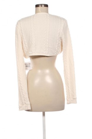 Cardigan de damă SHEIN, Mărime L, Culoare Ecru, Preț 40,99 Lei
