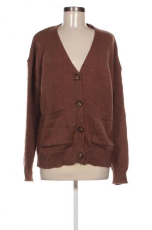 Damen Strickjacke SHEIN, Größe L, Farbe Braun, Preis 14,99 €