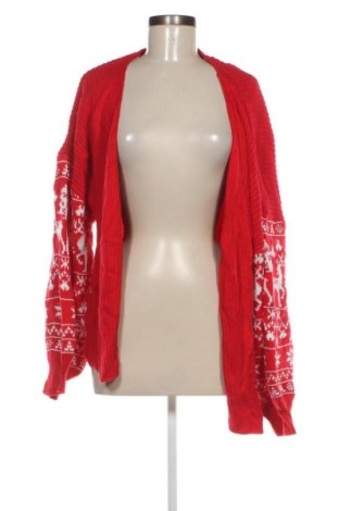 Cardigan de damă SHEIN, Mărime XXL, Culoare Roșu, Preț 66,99 Lei