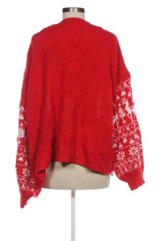 Cardigan de damă SHEIN, Mărime XXL, Culoare Roșu, Preț 66,99 Lei