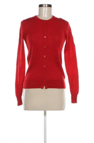 Дамска жилетка Uniqlo, Размер XS, Цвят Червен, Цена 41,99 лв.