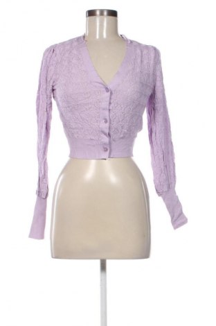 Damski kardigan Zara, Rozmiar S, Kolor Fioletowy, Cena 44,99 zł