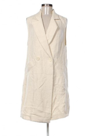Cardigan de damă Zara, Mărime L, Culoare Ecru, Preț 93,99 Lei