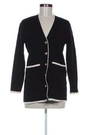 Дамска жилетка Zara, Размер S, Цвят Черен, Цена 27,99 лв.