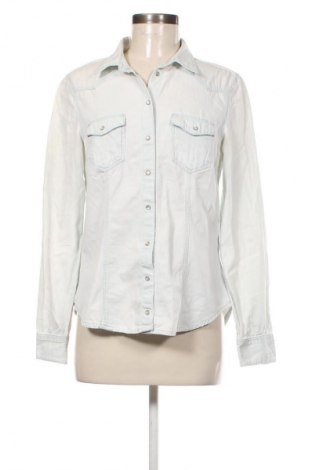 Дамска риза Denim&Co., Размер M, Цвят Син, Цена 24,96 лв.