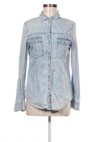 Damenbluse Denim&Co., Größe M, Farbe Blau, Preis € 8,99