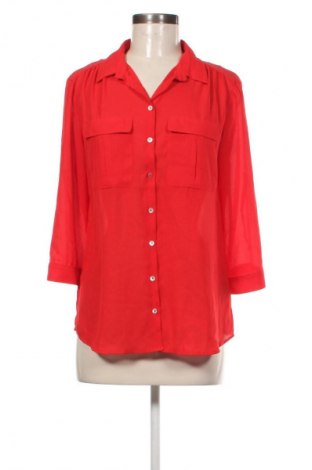 Дамска риза H&M, Размер M, Цвят Червен, Цена 25,99 лв.