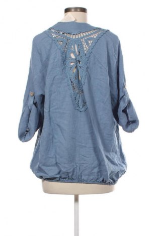 Damenbluse Made In Italy, Größe XXL, Farbe Blau, Preis € 22,99