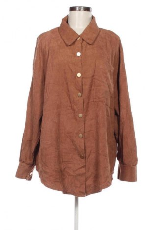 Damenbluse SHEIN, Größe XXL, Farbe Braun, Preis 17,99 €