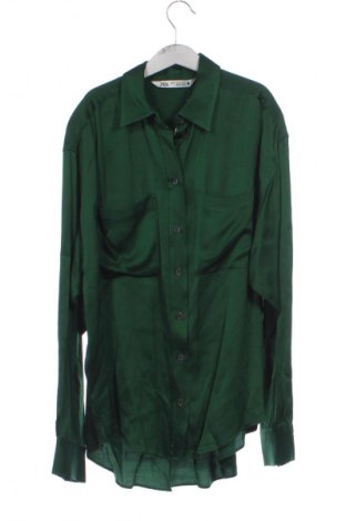 Damenbluse Zara, Größe XS, Farbe Grün, Preis 9,99 €