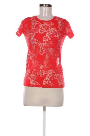 Damski T-shirt Atmosphere, Rozmiar XS, Kolor Czerwony, Cena 26,99 zł