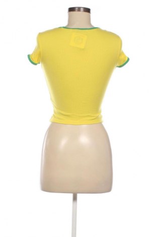 Női póló Bershka, Méret XS, Szín Sárga, Ár 3 519 Ft