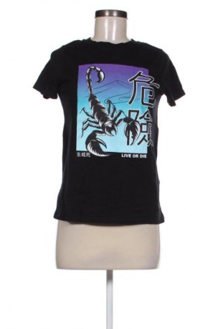 Damski T-shirt Fb Sister, Rozmiar XS, Kolor Czarny, Cena 39,08 zł