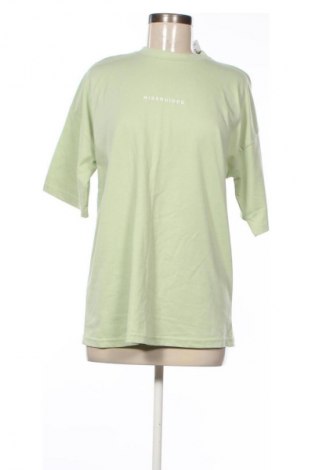 Γυναικείο t-shirt Missguided, Μέγεθος S, Χρώμα Πράσινο, Τιμή 13,02 €