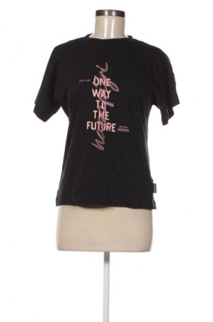 Damen T-Shirt Napapijri, Größe S, Farbe Schwarz, Preis 23,99 €