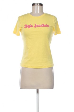Damski T-shirt Oviesse, Rozmiar S, Kolor Żółty, Cena 40,45 zł