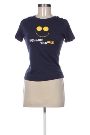 Damski T-shirt Oviesse, Rozmiar S, Kolor Niebieski, Cena 40,45 zł