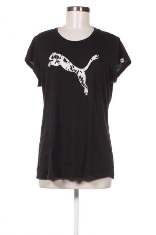 Γυναικείο t-shirt PUMA, Μέγεθος L, Χρώμα Μαύρο, Τιμή 14,00 €