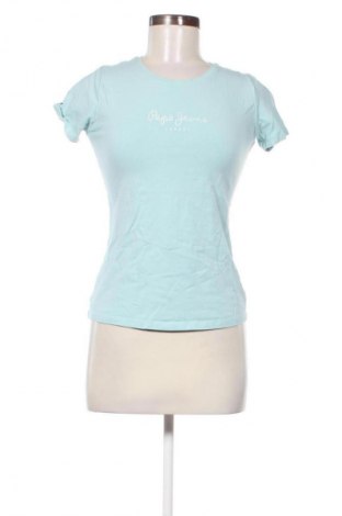 Γυναικείο t-shirt Pepe Jeans, Μέγεθος M, Χρώμα Μπλέ, Τιμή 37,42 €