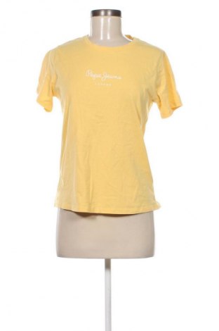 Damen T-Shirt Pepe Jeans, Größe M, Farbe Gelb, Preis 13,99 €
