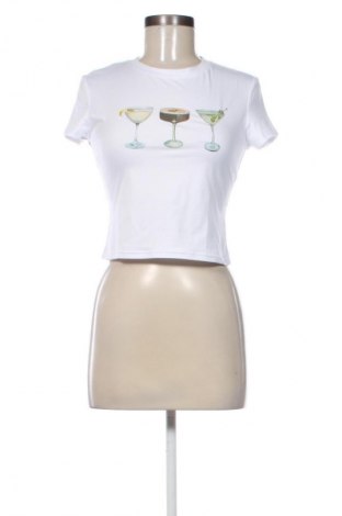 Damen T-Shirt SHEIN, Größe S, Farbe Weiß, Preis € 8,69