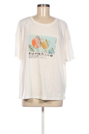 Damen T-Shirt Samoon, Größe XL, Farbe Weiß, Preis € 9,21