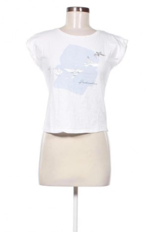 Damen T-Shirt Sinsay, Größe XXS, Farbe Weiß, Preis € 8,75
