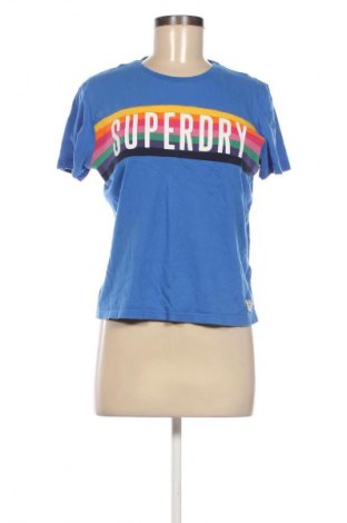 Tricou de femei Superdry, Mărime M, Culoare Albastru, Preț 47,99 Lei