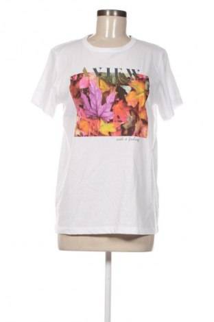 Damski T-shirt Taifun, Rozmiar M, Kolor Biały, Cena 61,99 zł