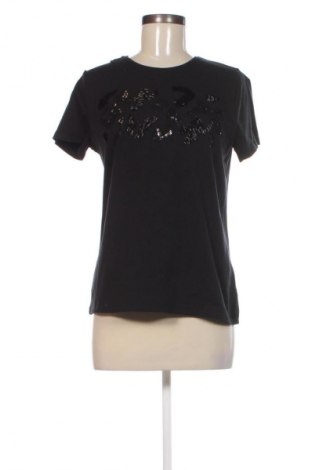 Γυναικείο t-shirt Taifun, Μέγεθος M, Χρώμα Μαύρο, Τιμή 31,99 €