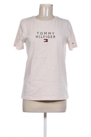 Дамска тениска Tommy Hilfiger, Размер M, Цвят Бежов, Цена 91,20 лв.