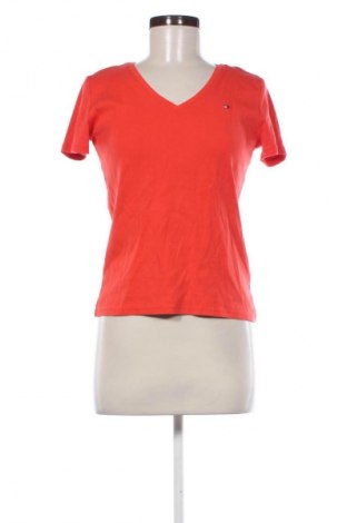 Damski T-shirt Tommy Hilfiger, Rozmiar S, Kolor Czerwony, Cena 209,66 zł